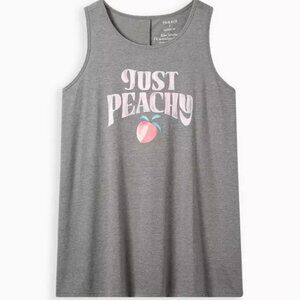 Torrid Just Peachy Everyday Tank 5X 28